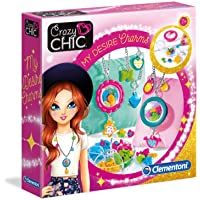 Crazy Chic Clementoni - Colgantes Charm Juego Creativo para Niños- Multicolor (18505)